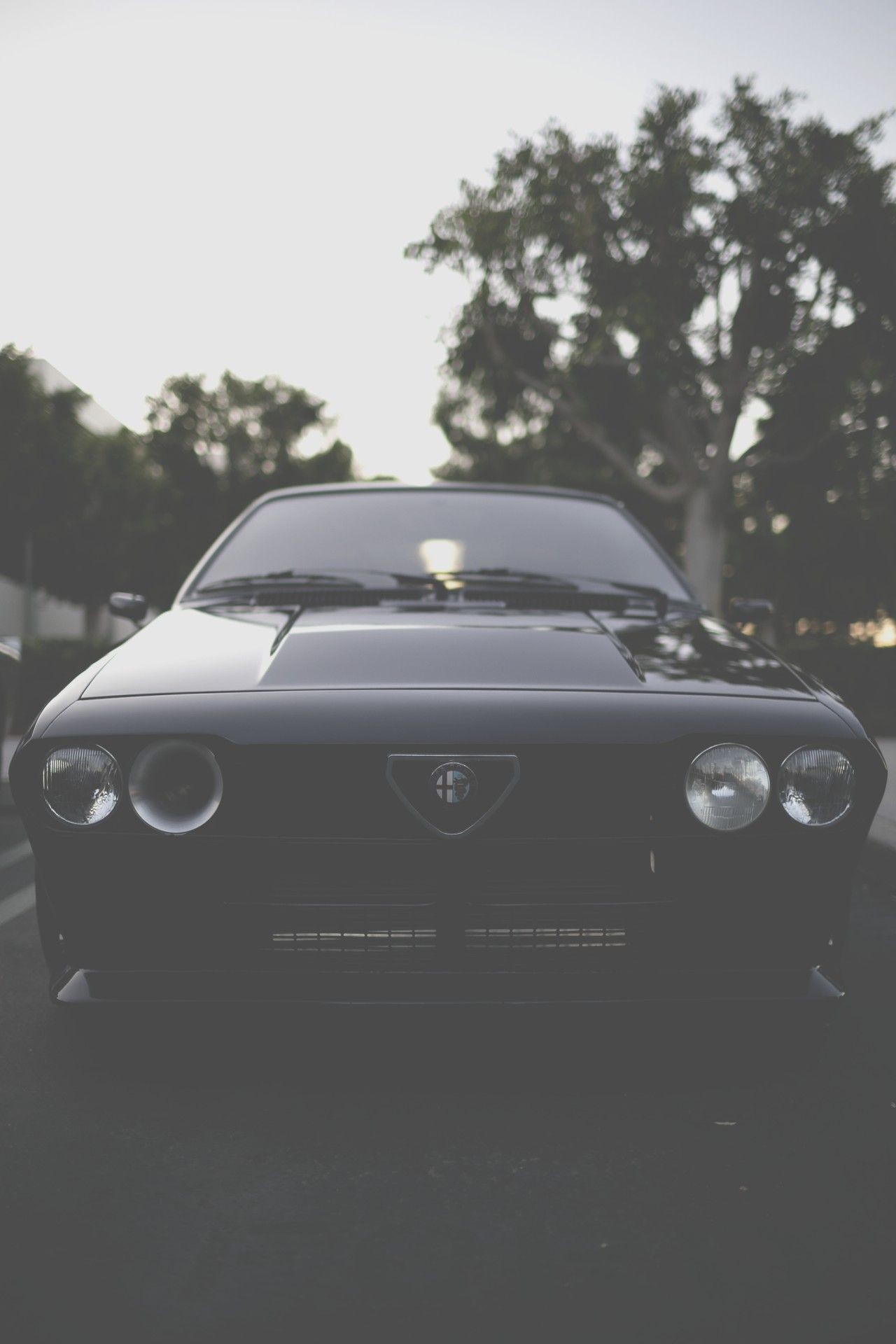 Black Tumblr New Black Alfa Romeo Awesome Black And - Alfa Romeo - HD Wallpaper 