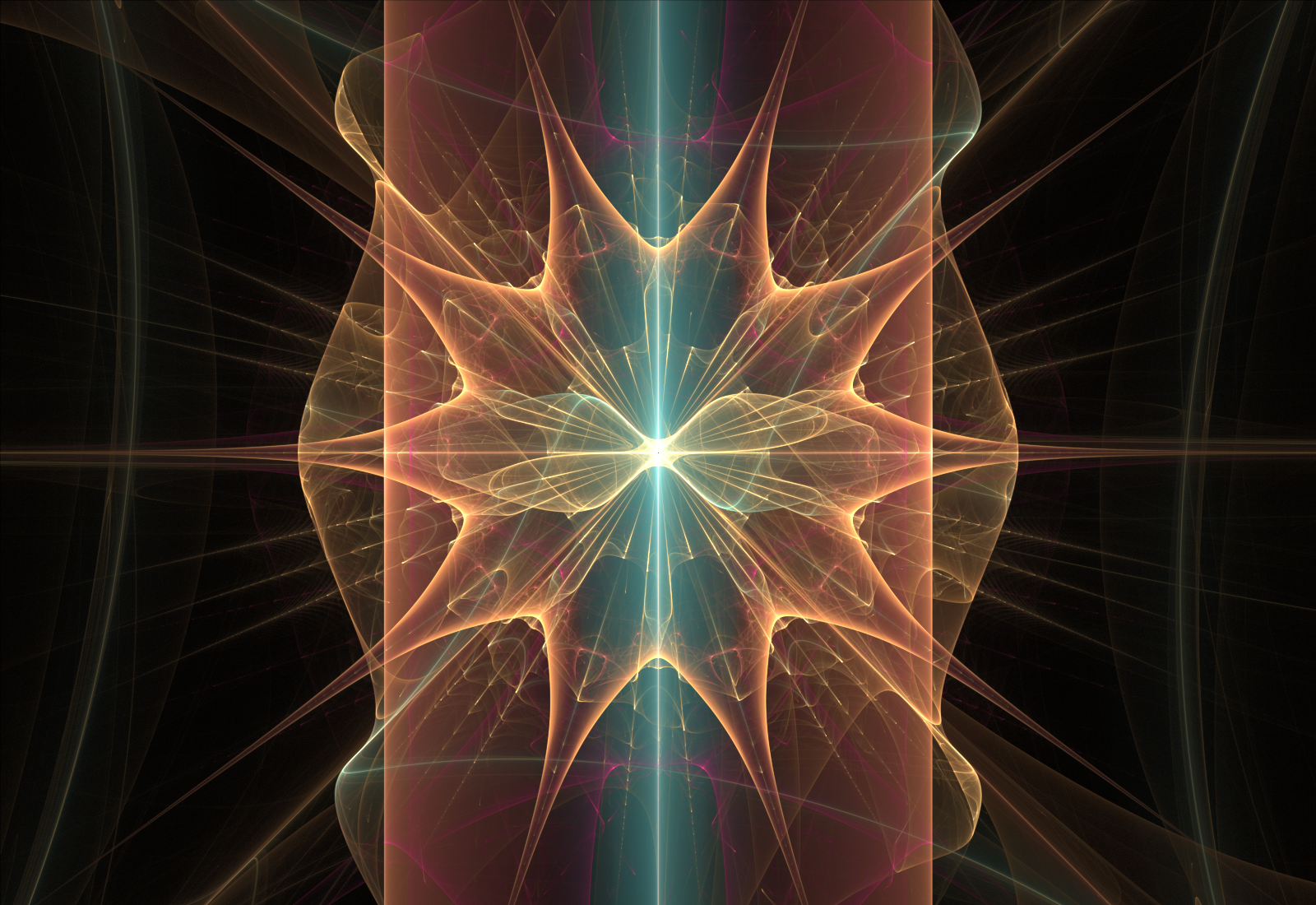 Pretty Colors Pretty Shapes - Fractal Art - HD Wallpaper 