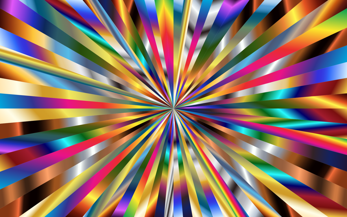 Symmetry,fractal Art,computer Wallpaper - Prismatic Rainbow Png - HD Wallpaper 