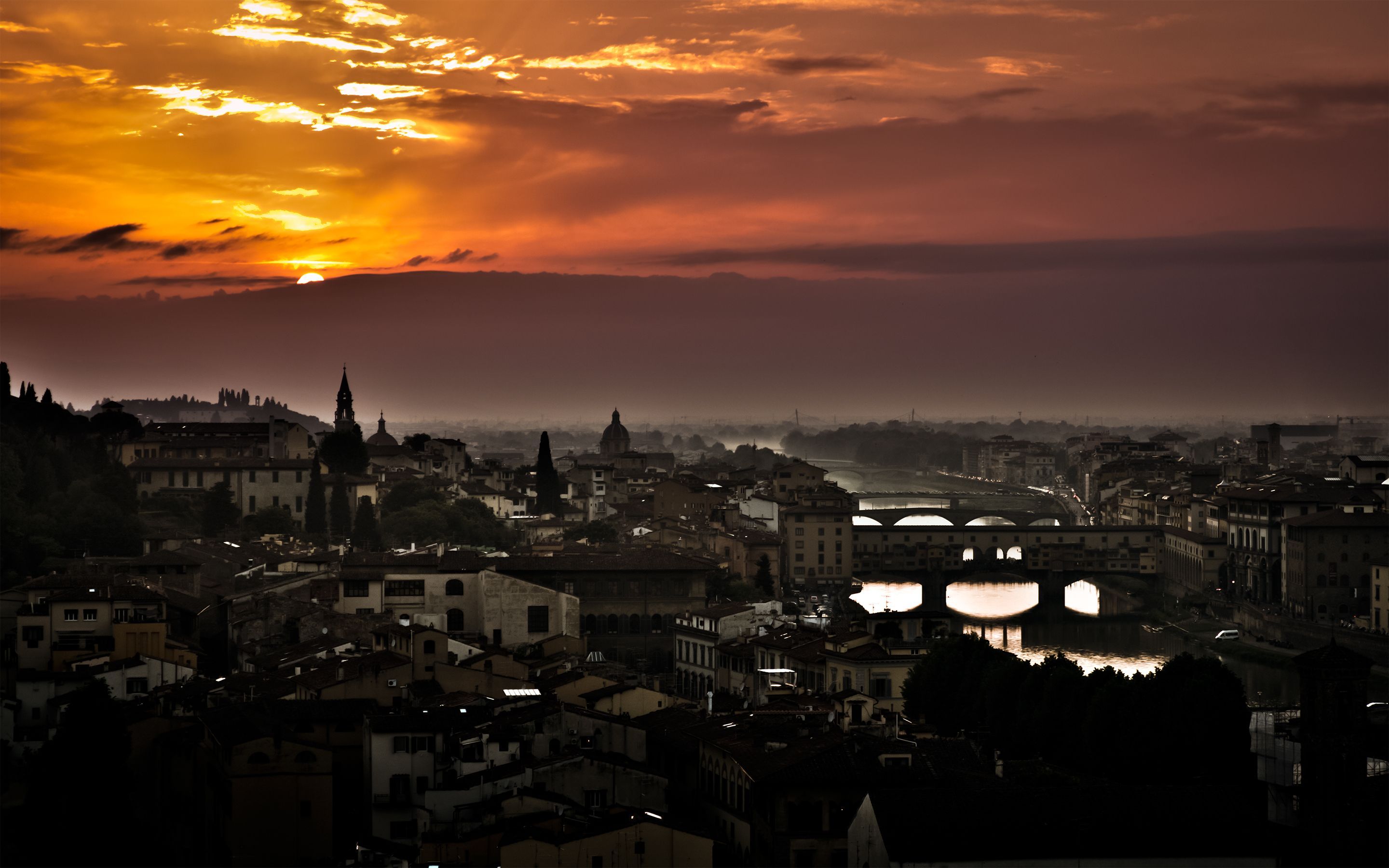 Macbook Pro 13 Wallpaper - Ponte Vecchio - HD Wallpaper 