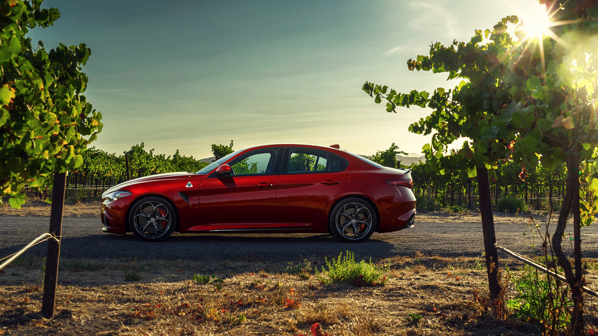 Giulia Quadrifoglio Alfa Romeo Hd - HD Wallpaper 