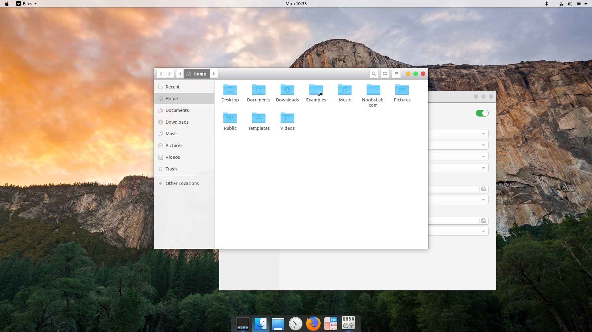 Macbuntu 18 - - Yosemite National Park, El Capitan - HD Wallpaper 
