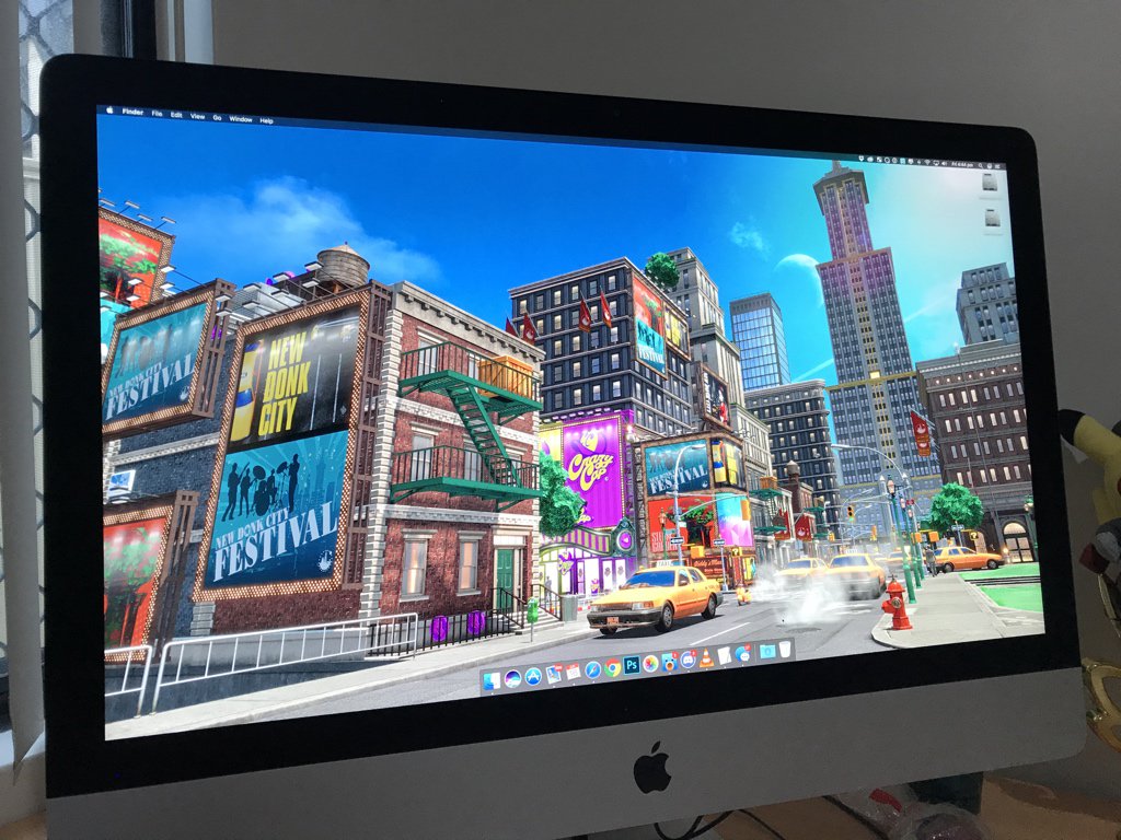 Super Mario Odyssey New Donk City - HD Wallpaper 