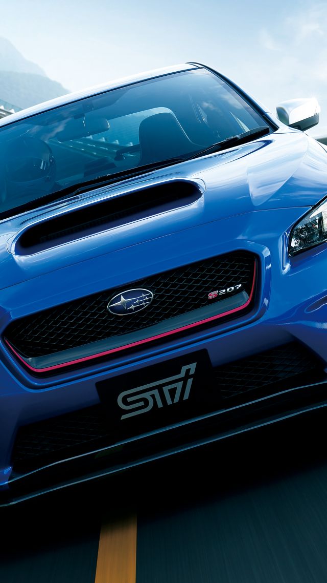 Subaru Wrx Sti S207, Blue, Concept, Tokyo Motor Show - Subaru Wrx Sti 2016 - HD Wallpaper 