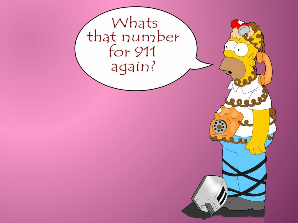 Homer Simpson Funny Cartoon Wallpaper - Homer Simpson Funny Backgrounds - HD Wallpaper 