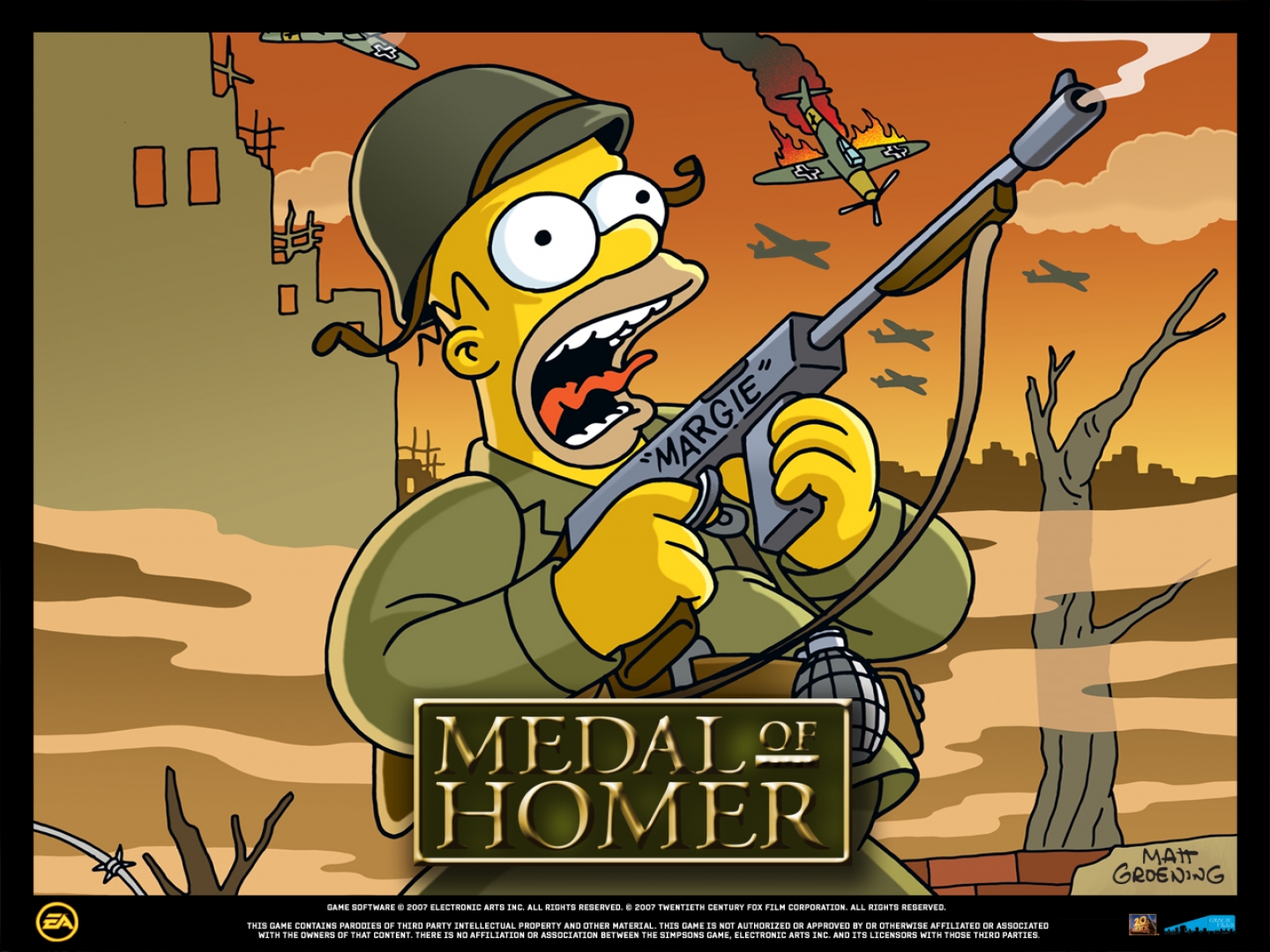 Caricaturas Medal Of Homer X Y Los Simpsons 833861 - Medal Of Homer ...