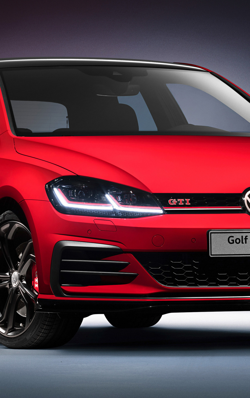 Volkswagen Golf Gti Tcr Concept, Red, Compact Car, - Golf Gti Tcr Wallpaper Iphone - HD Wallpaper 
