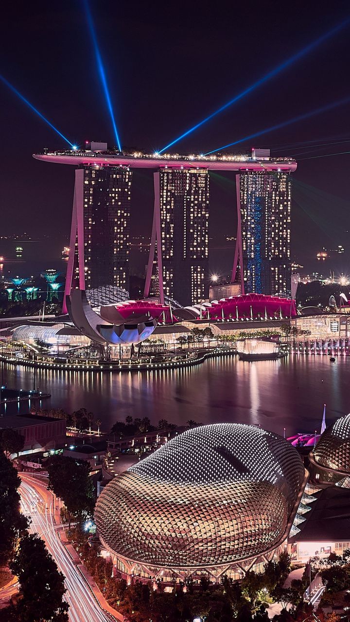 Marina Bay Sands Iphone - HD Wallpaper 