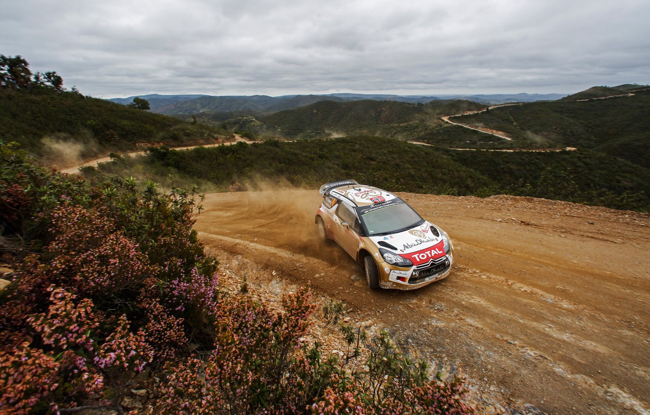 Photo Wallpaper Ds3, Wrc, Rally, Portugal, Mads Ostberg - World Rally Championship - HD Wallpaper 
