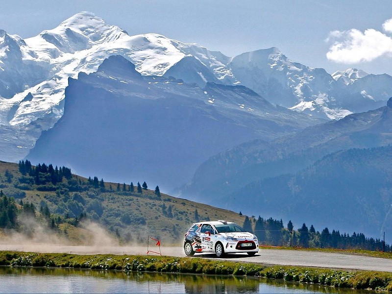 Citroen Ds3 During Mont Blanc Rally Win Wallpaper - Samoëns - HD Wallpaper 