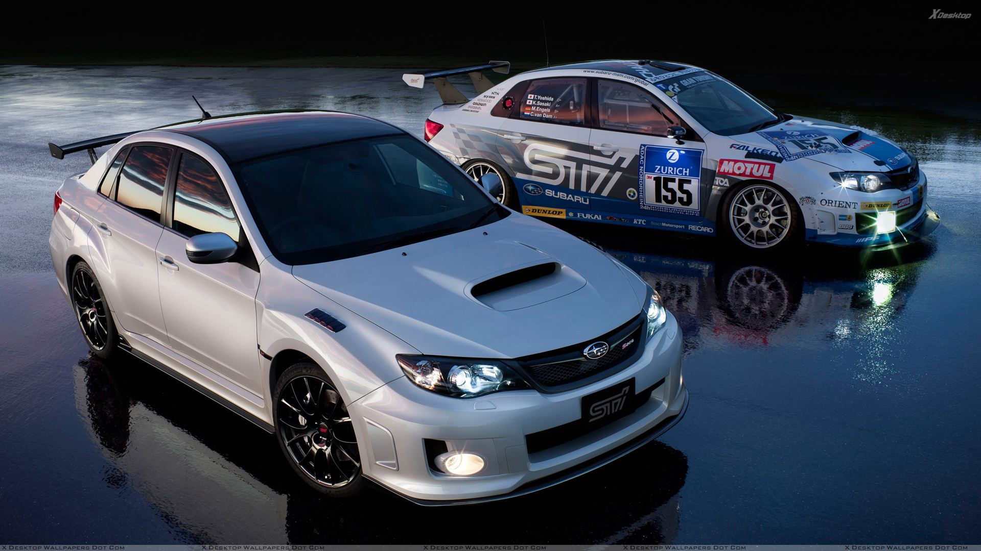 Subaru Impreza Wrx Sti 2009 - HD Wallpaper 