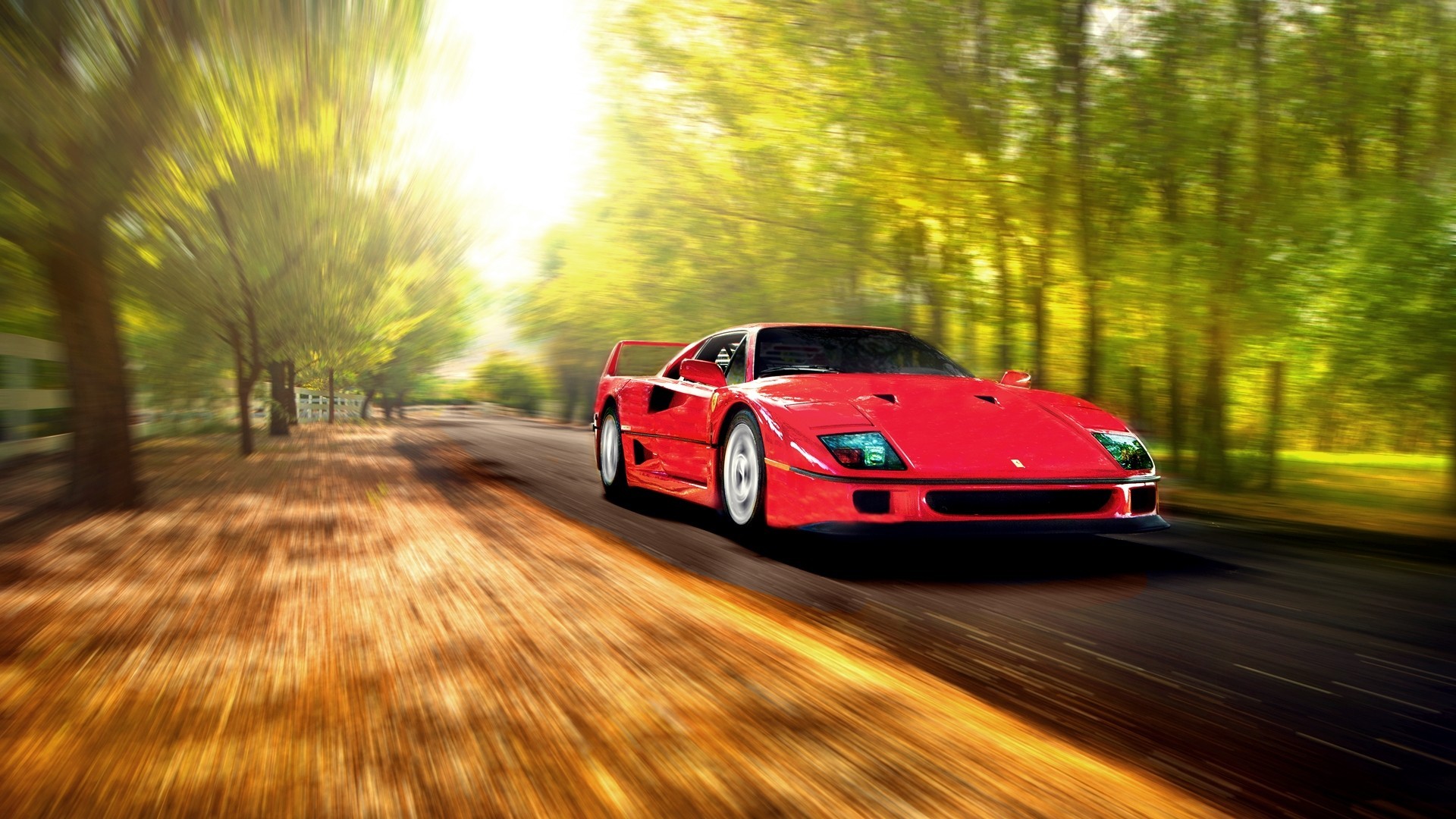 Ferrari F40 Wallpaper - Ferrari F40 - HD Wallpaper 