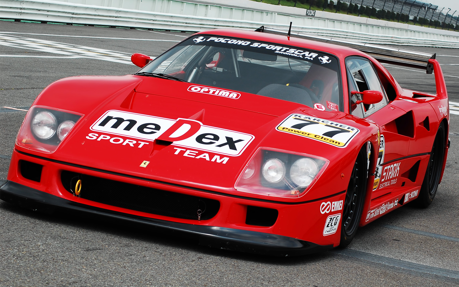 Ferrari F40 - HD Wallpaper 