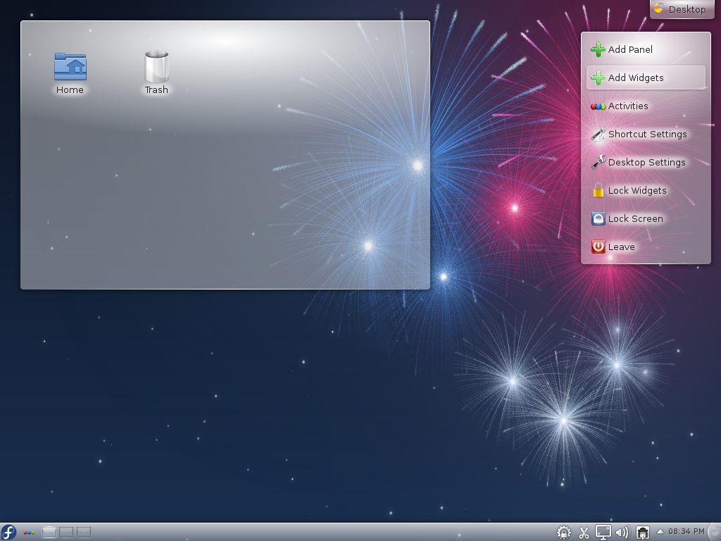 Fedora 17 Kde Desktop - Fedora 17 Kde - HD Wallpaper 
