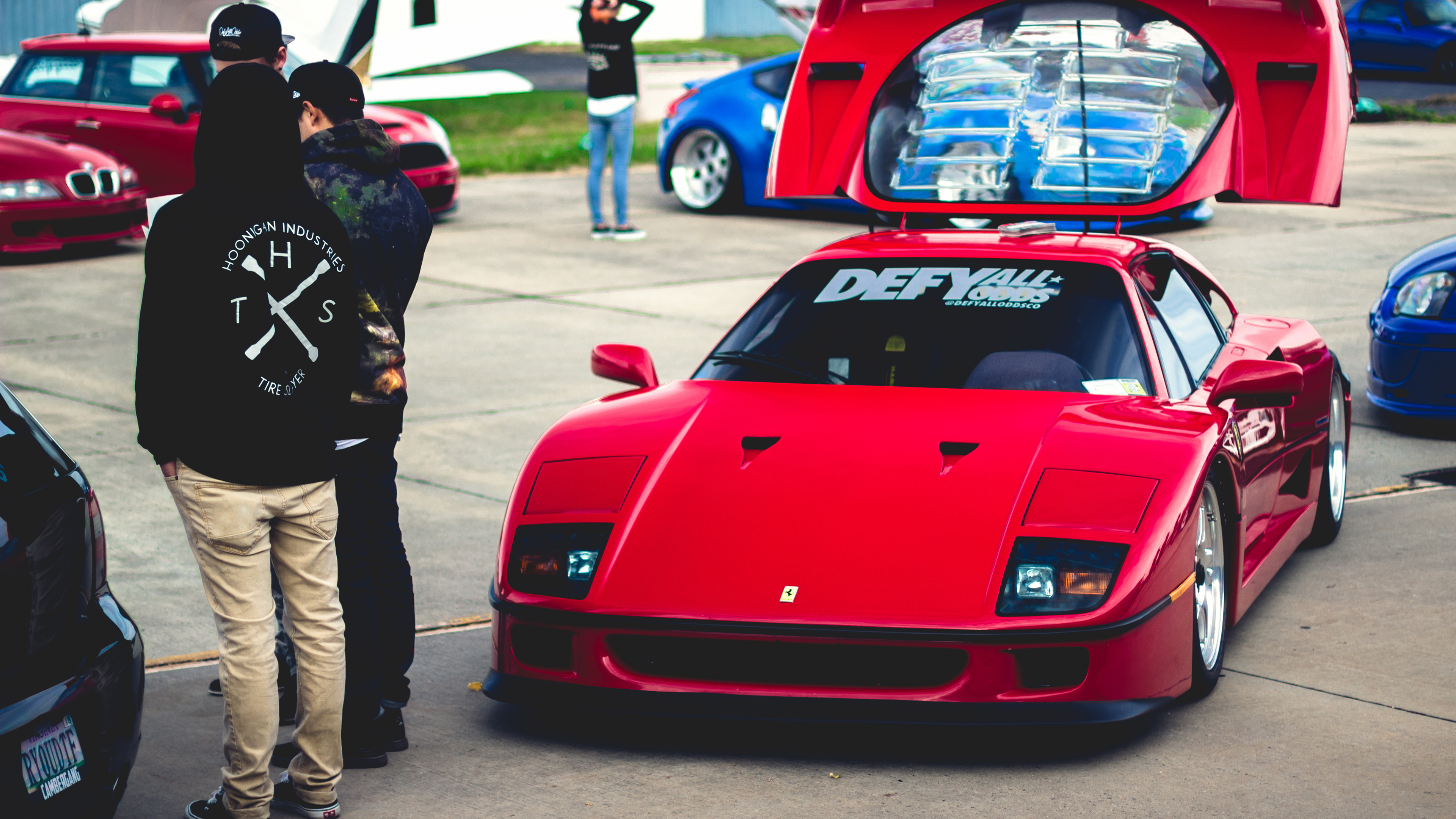 Ferrari F40 Ultrawide - HD Wallpaper 