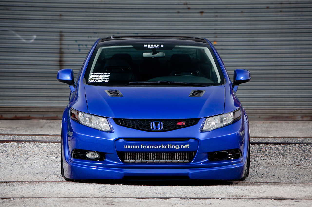 Honda Civic Si By Fox Marketing For Sema 2011 Wallpaper - Honda Civic Si 2012 - HD Wallpaper 