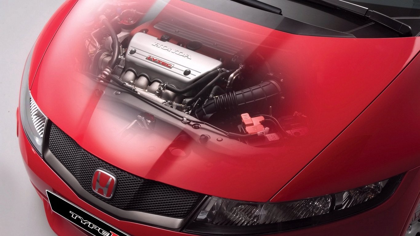 Download Laptop Honda Civic Type R Desktop Wallpaper - Honda Civic Type R Engine - HD Wallpaper 