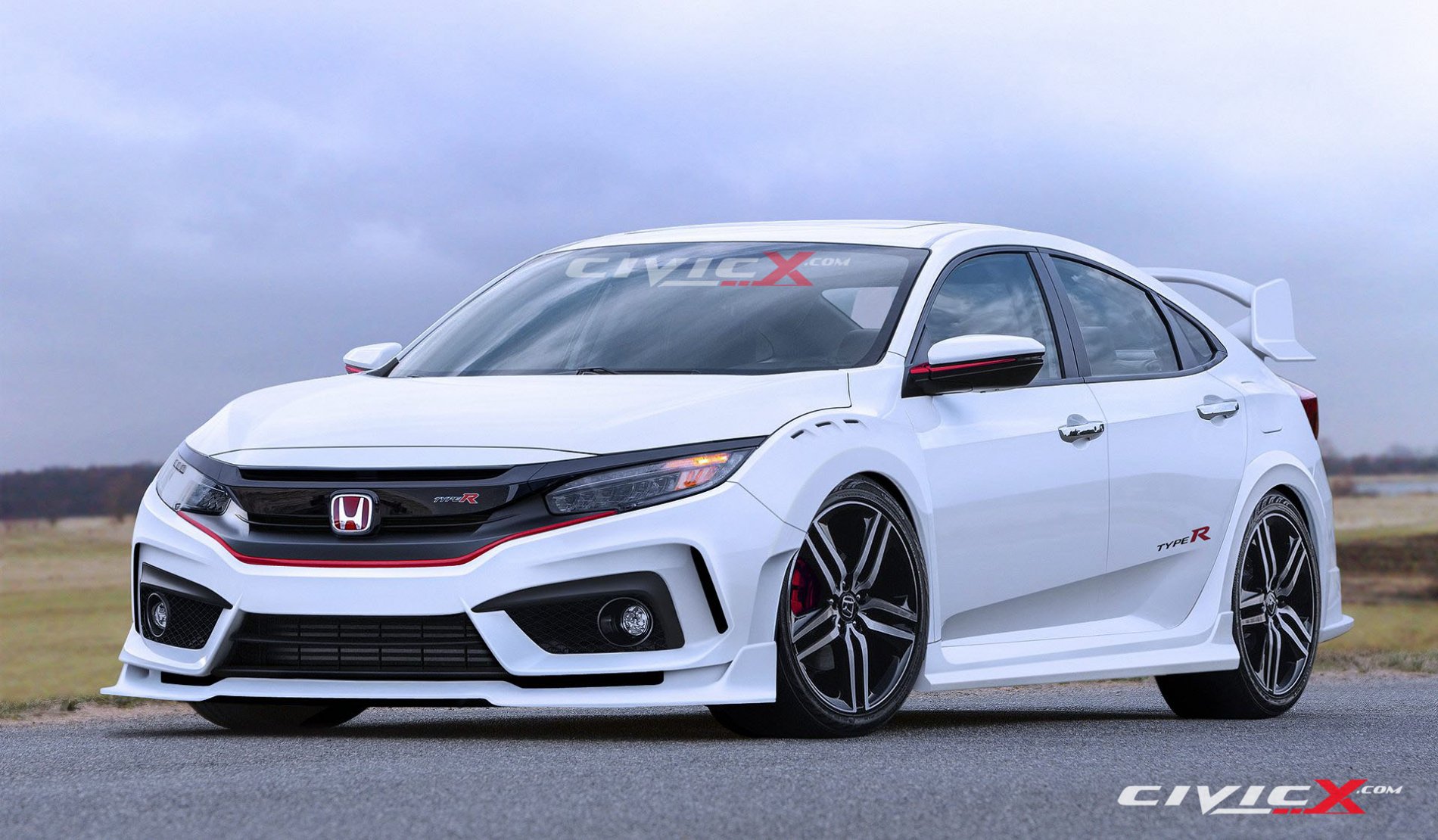 All Honda Civic 2017 Wallpapers - 2018 Honda Civic Type R Coupe - HD Wallpaper 