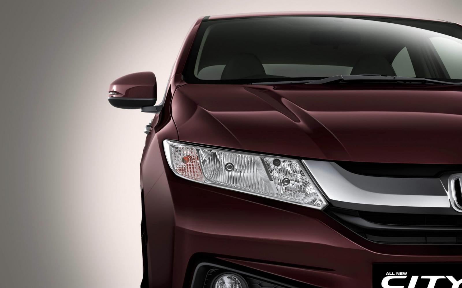 Honda City 2014 Wallpaper - Honda City 2016 Headlight - HD Wallpaper 