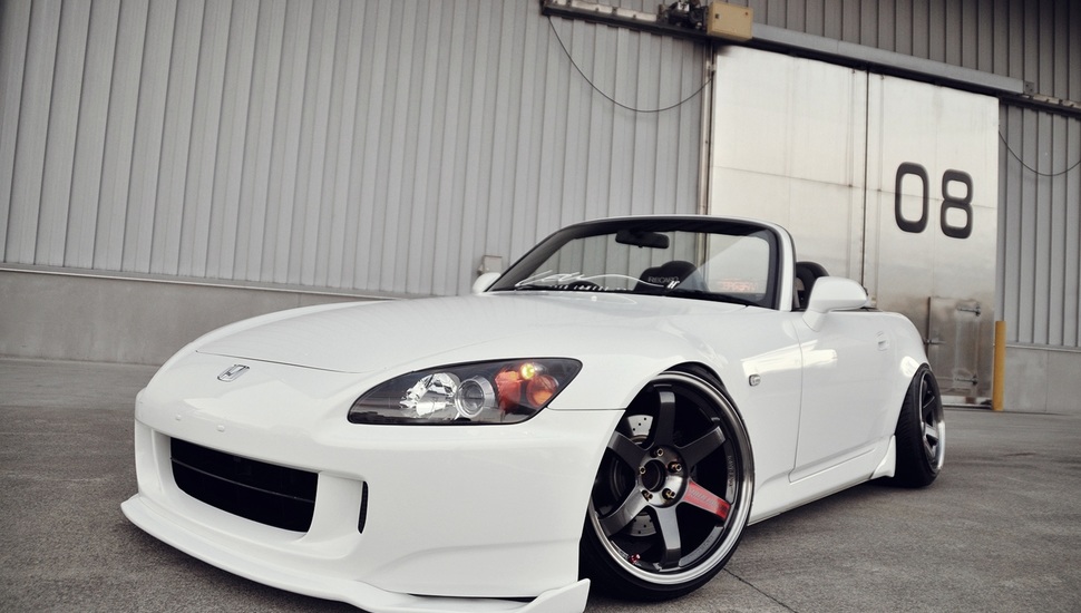 Stance, Honda, Honda, S2000, White, S2k, Japan Desktop - Honda