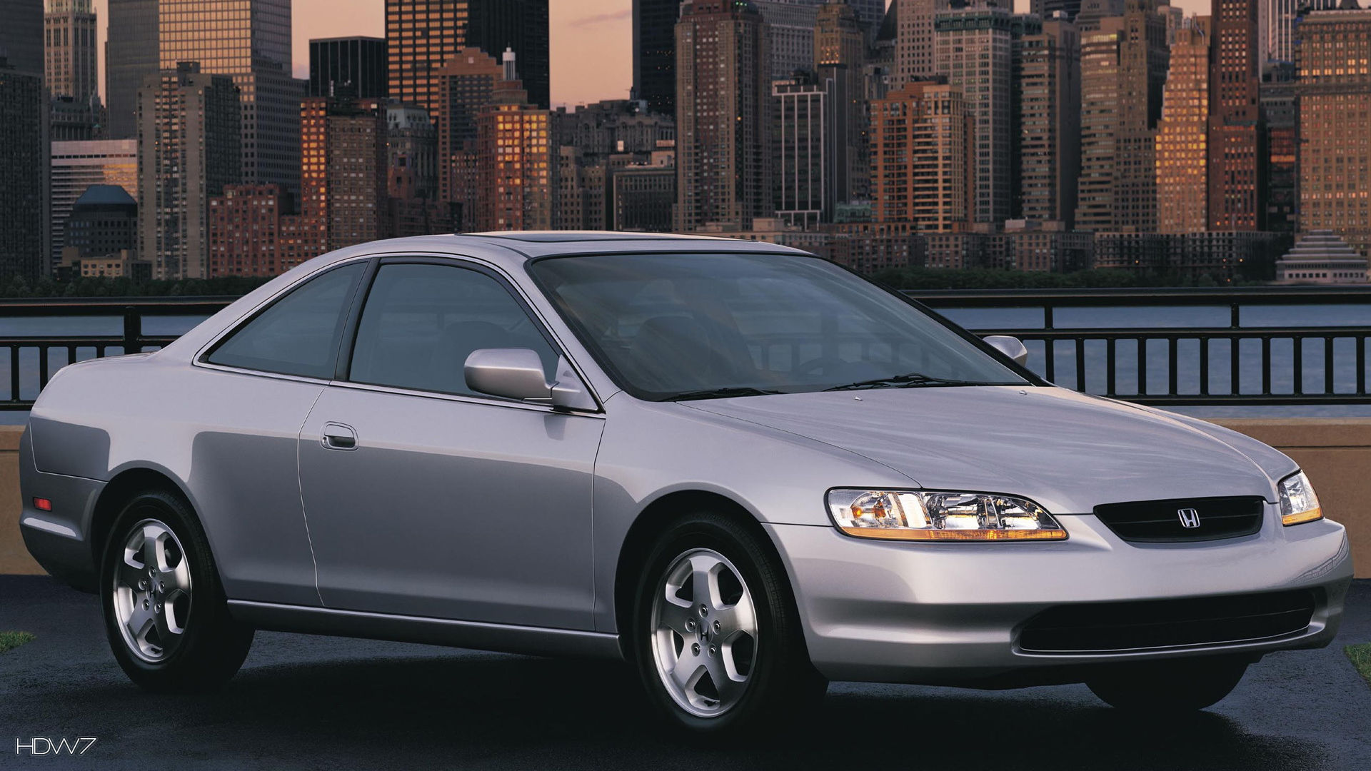 Honda Accord Coupe 2000 Car Hd Wallpaper - Honda Accord 6 Usa - HD Wallpaper 