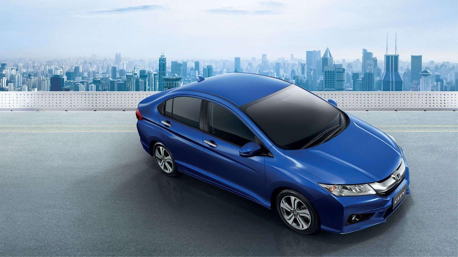 Full Hd Honda City Wallpaper Blue - HD Wallpaper 