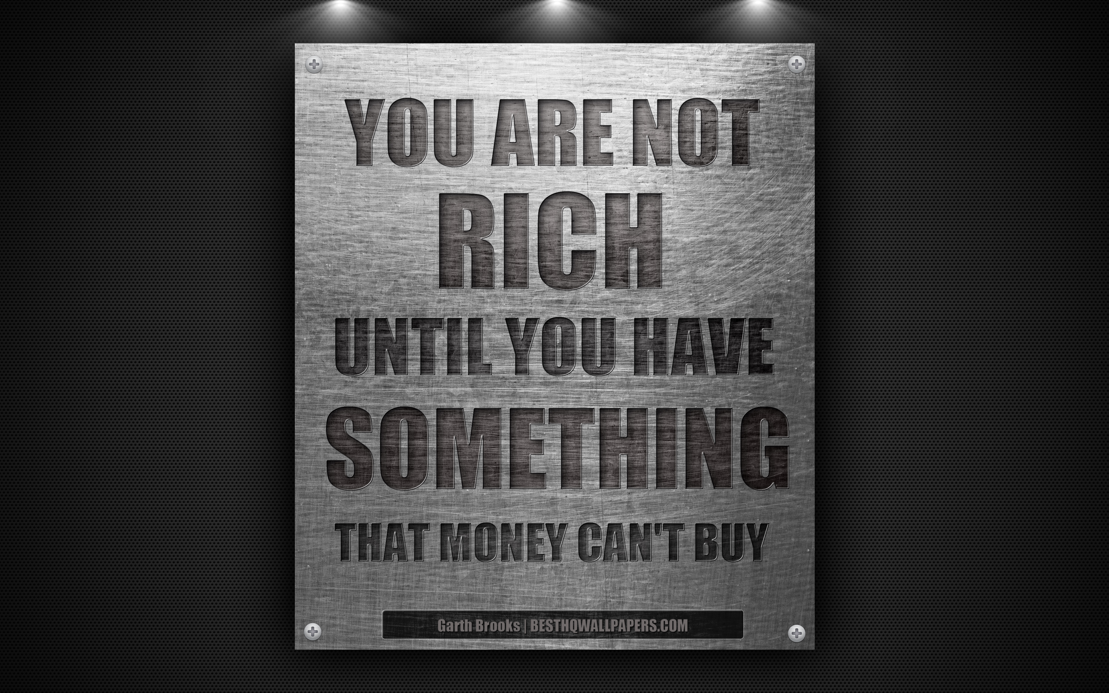 You Are Not Rich Until You Have Something That Money - Rich Quotes -  3840x2400 Wallpaper 
