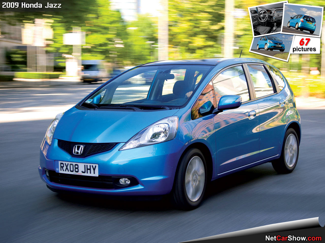 Honda Jazz 1.4 I Vtec 100cv 2012 - HD Wallpaper 