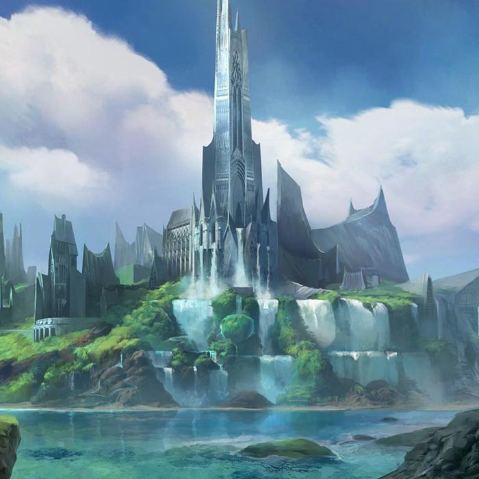 Beautiful Fantasy City Wallpaper Engine - Fantasy City - HD Wallpaper 