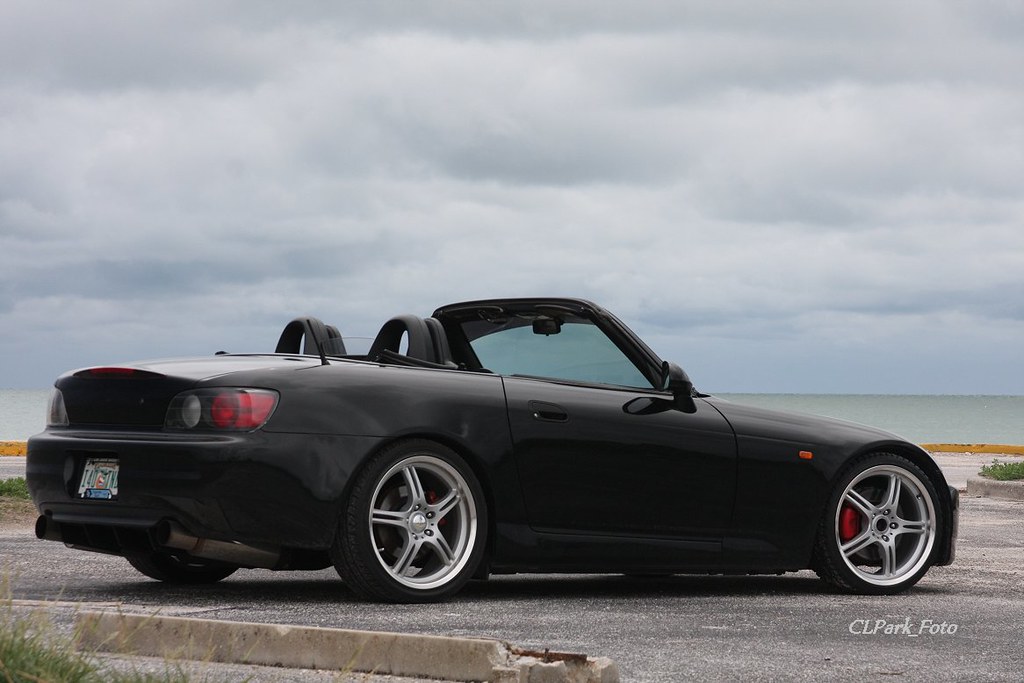 Honda S2000 Black - HD Wallpaper 