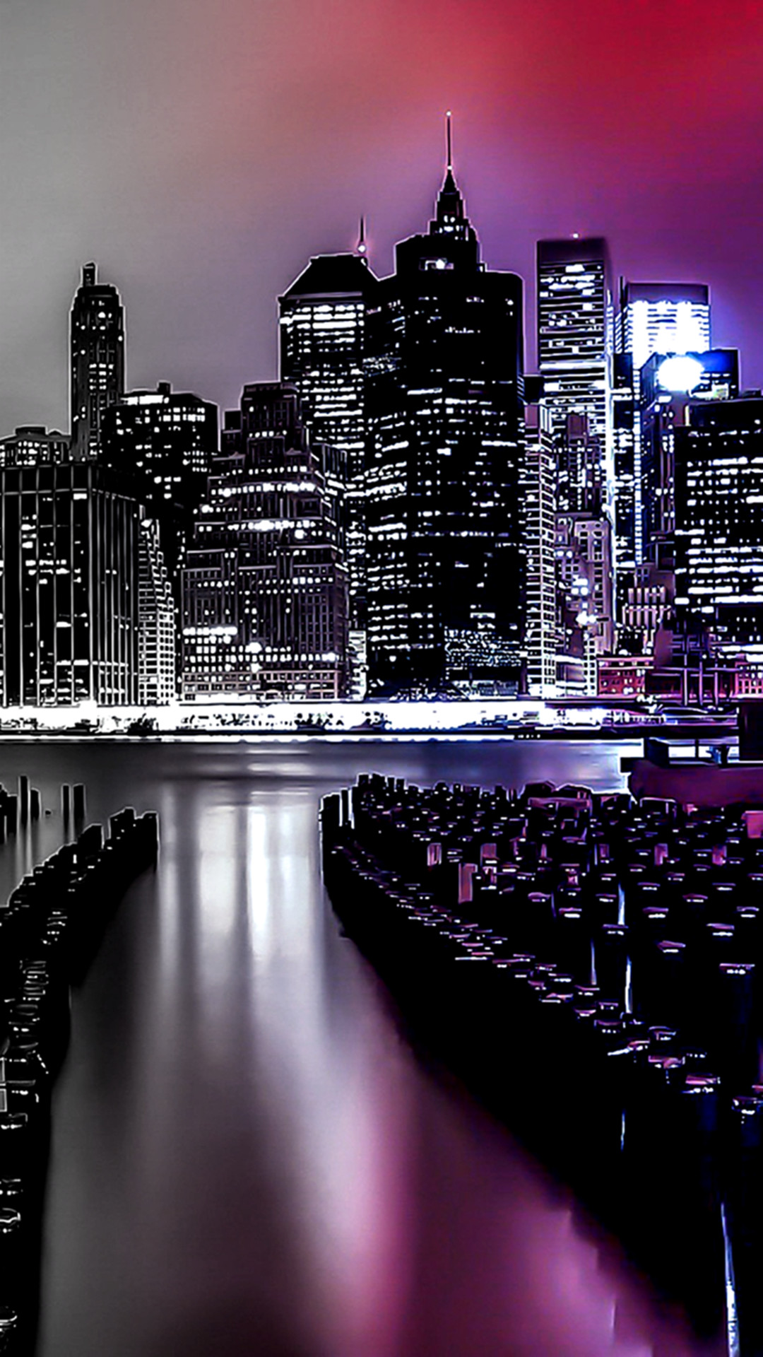 Night City Lights - City Lights At Night - HD Wallpaper 