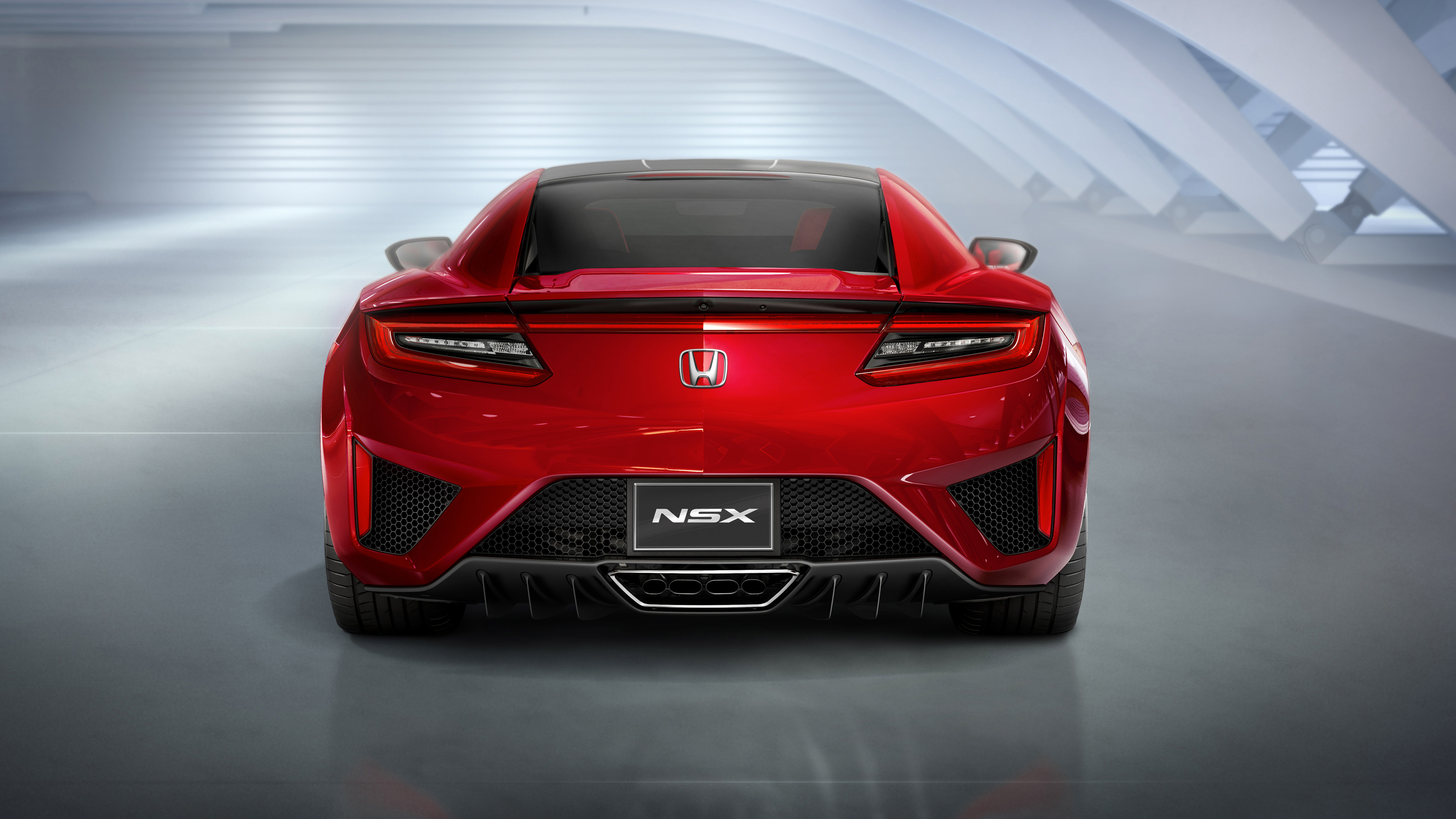 Honda Nsx 2018 Back - HD Wallpaper 