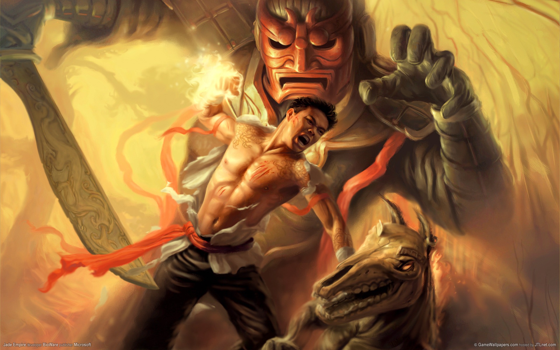 Jade Empire - HD Wallpaper 