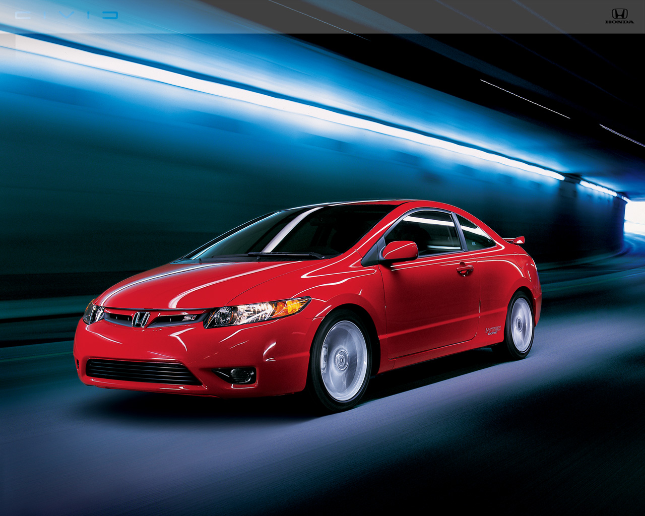 Honda Civic Si 2007 Wallpaper Hd - HD Wallpaper 