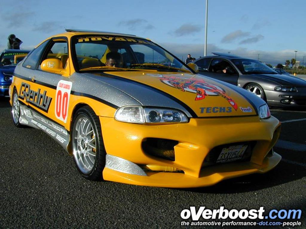 Honda Civic - Honda Civic Tuning - HD Wallpaper 