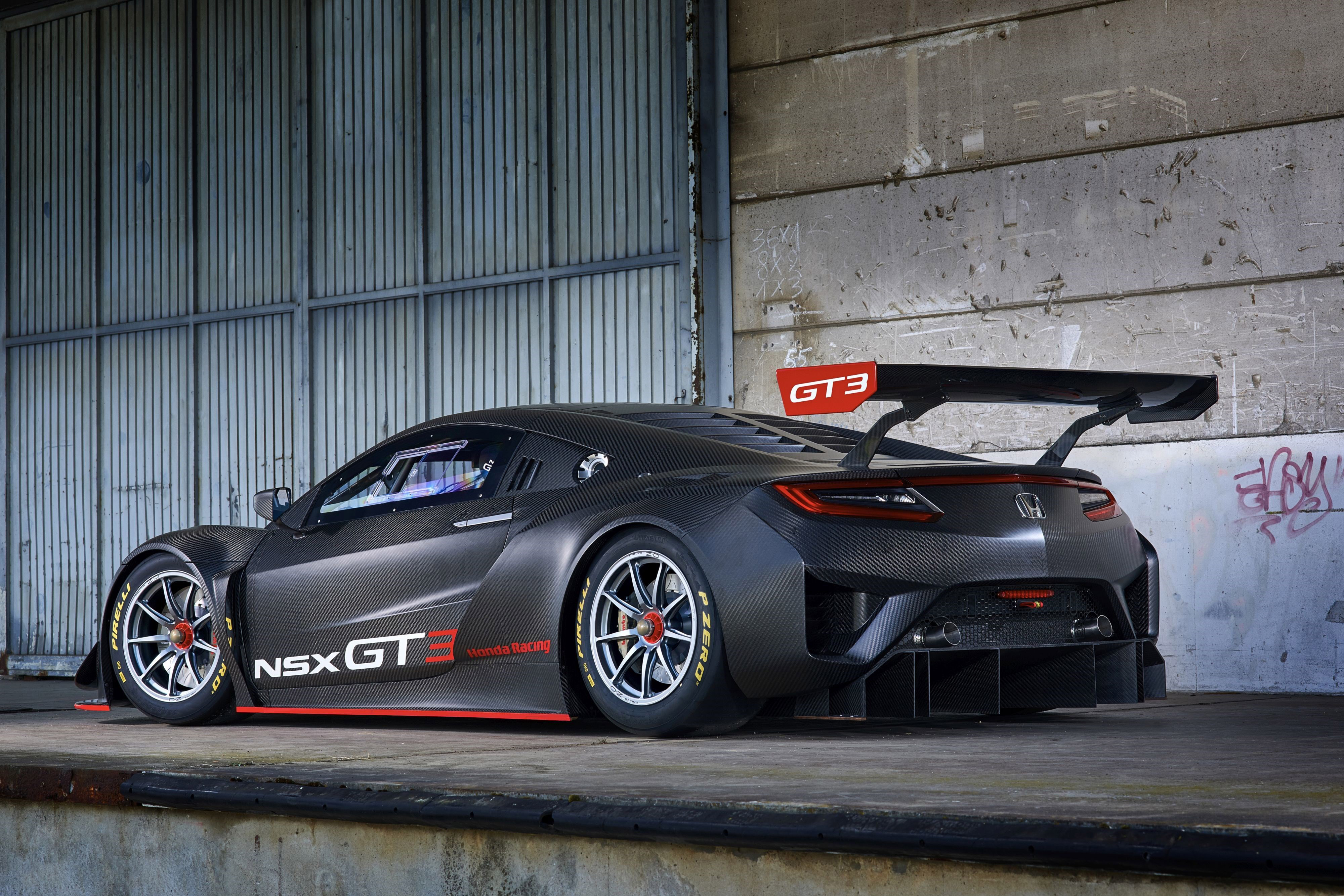 Honda Nsx Gt3 Car - HD Wallpaper 