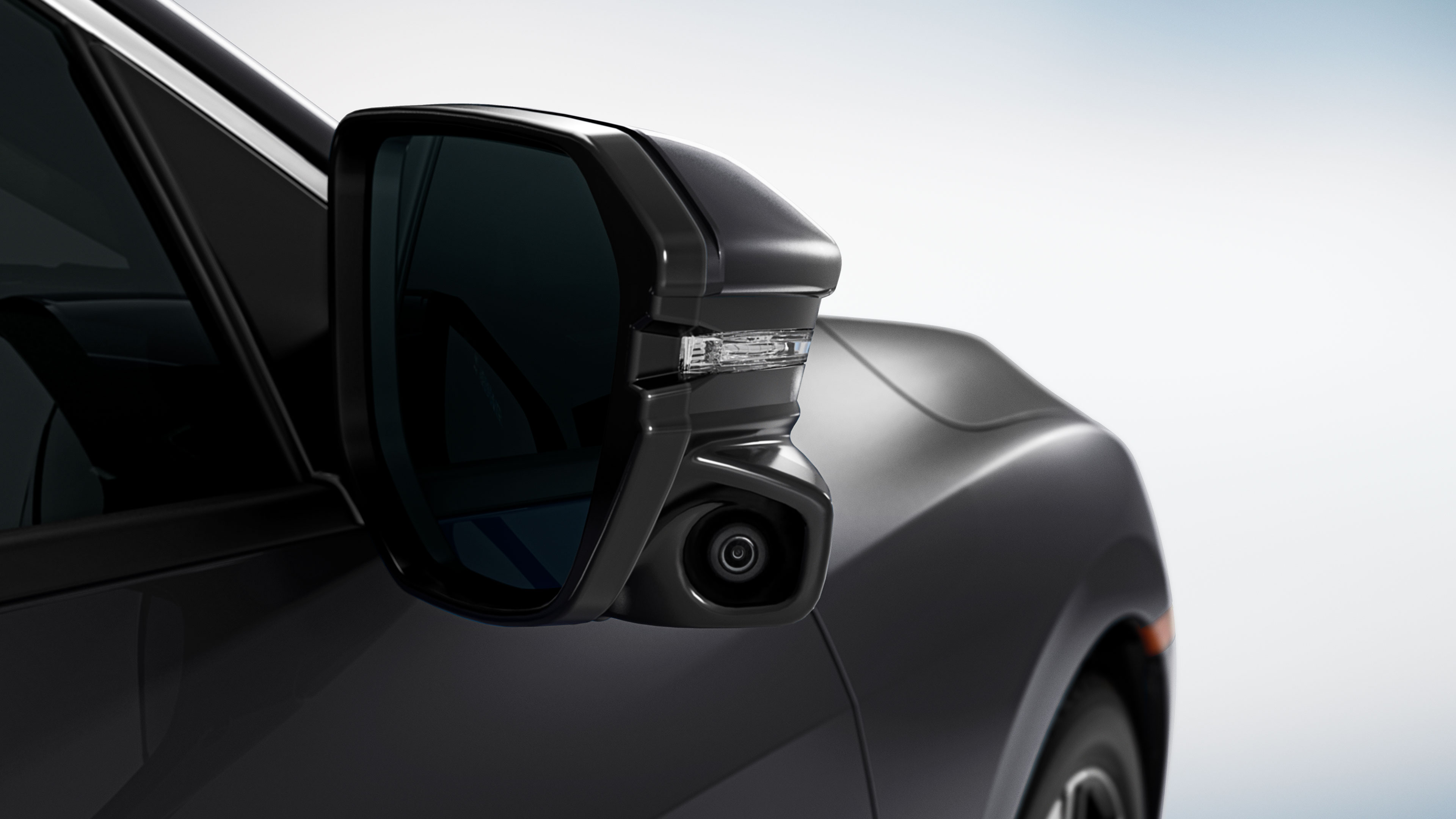 Civic Side Mirror Camera - HD Wallpaper 