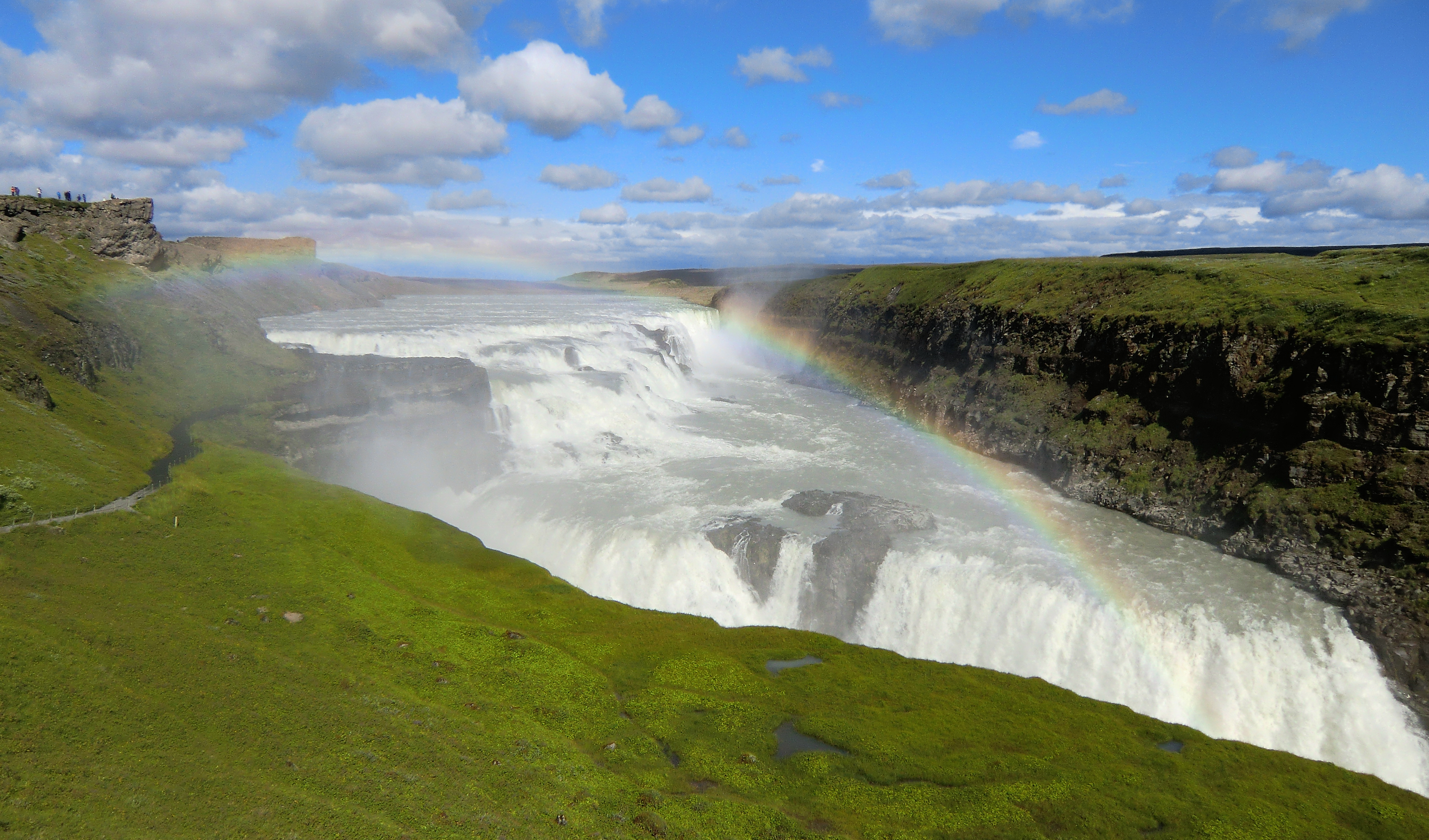 Gullfoss - HD Wallpaper 