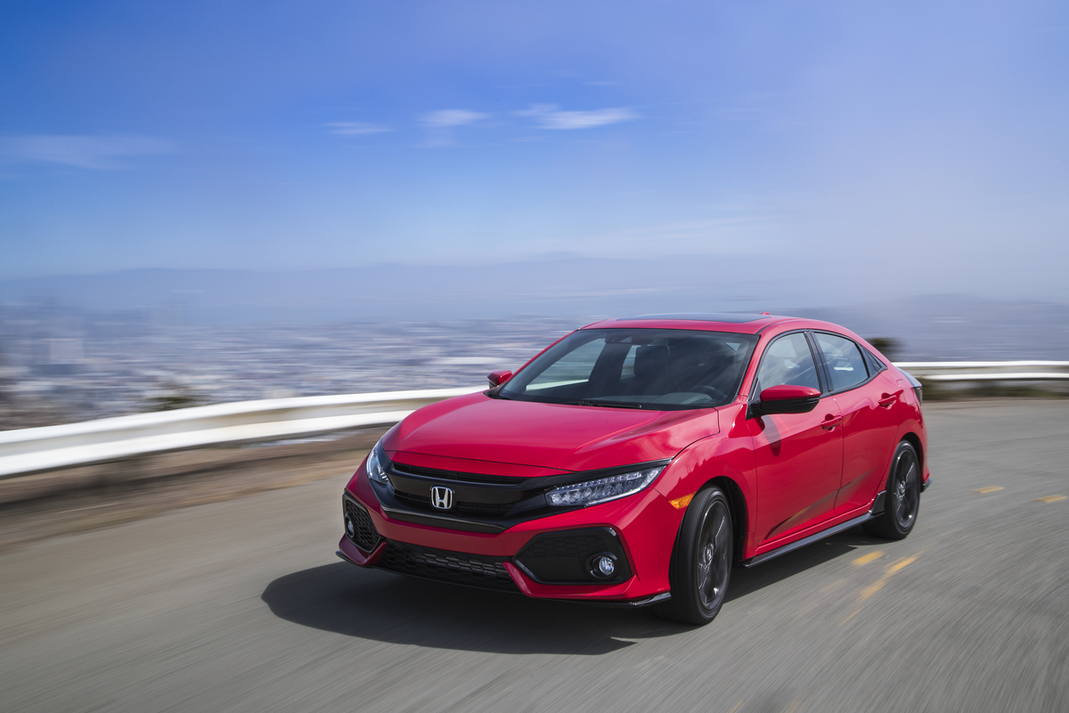 Honda Civic 2017 Sport Red - HD Wallpaper 