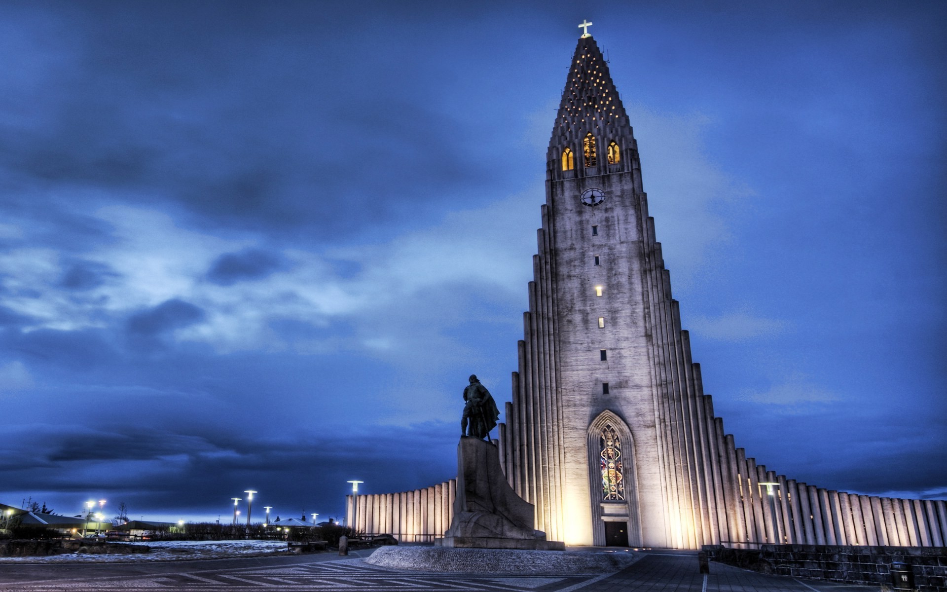 Hallgrimskirkja Iceland - HD Wallpaper 