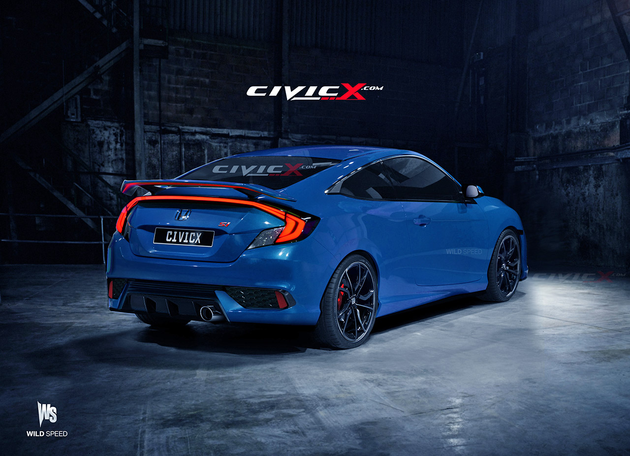 2017 Honda Civic Si 2 Door - HD Wallpaper 