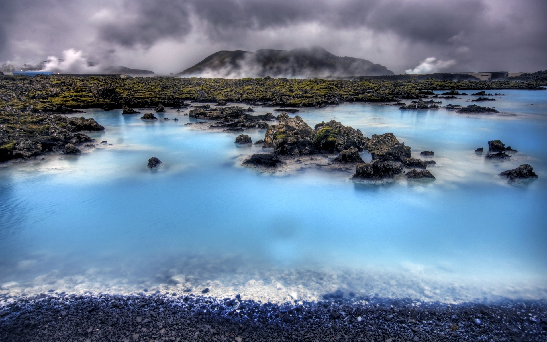 Blue Lagoon Iceland - HD Wallpaper 