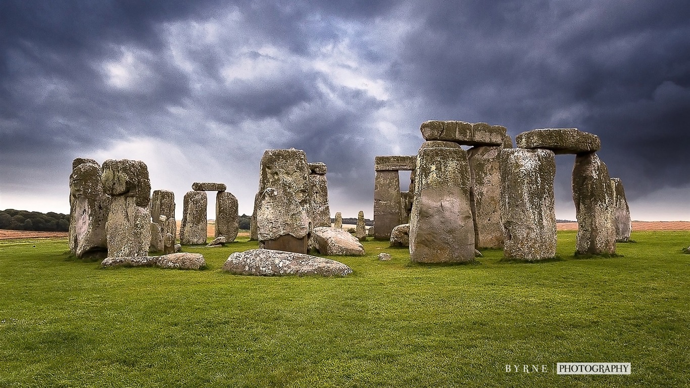 Stonehenge-england Travel Scenery Wallpaper2016 - Stonehenge - HD Wallpaper 