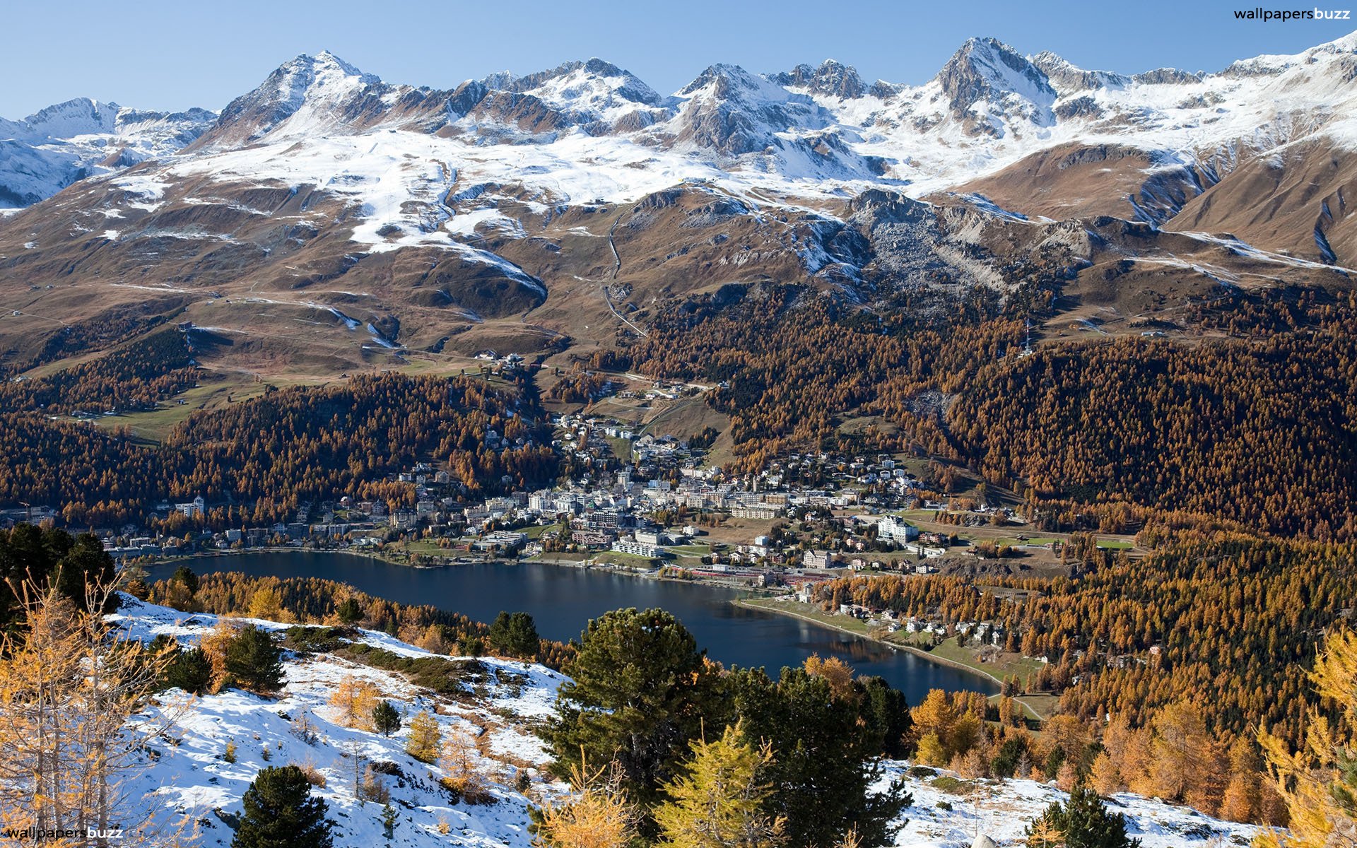 St Moritz - HD Wallpaper 