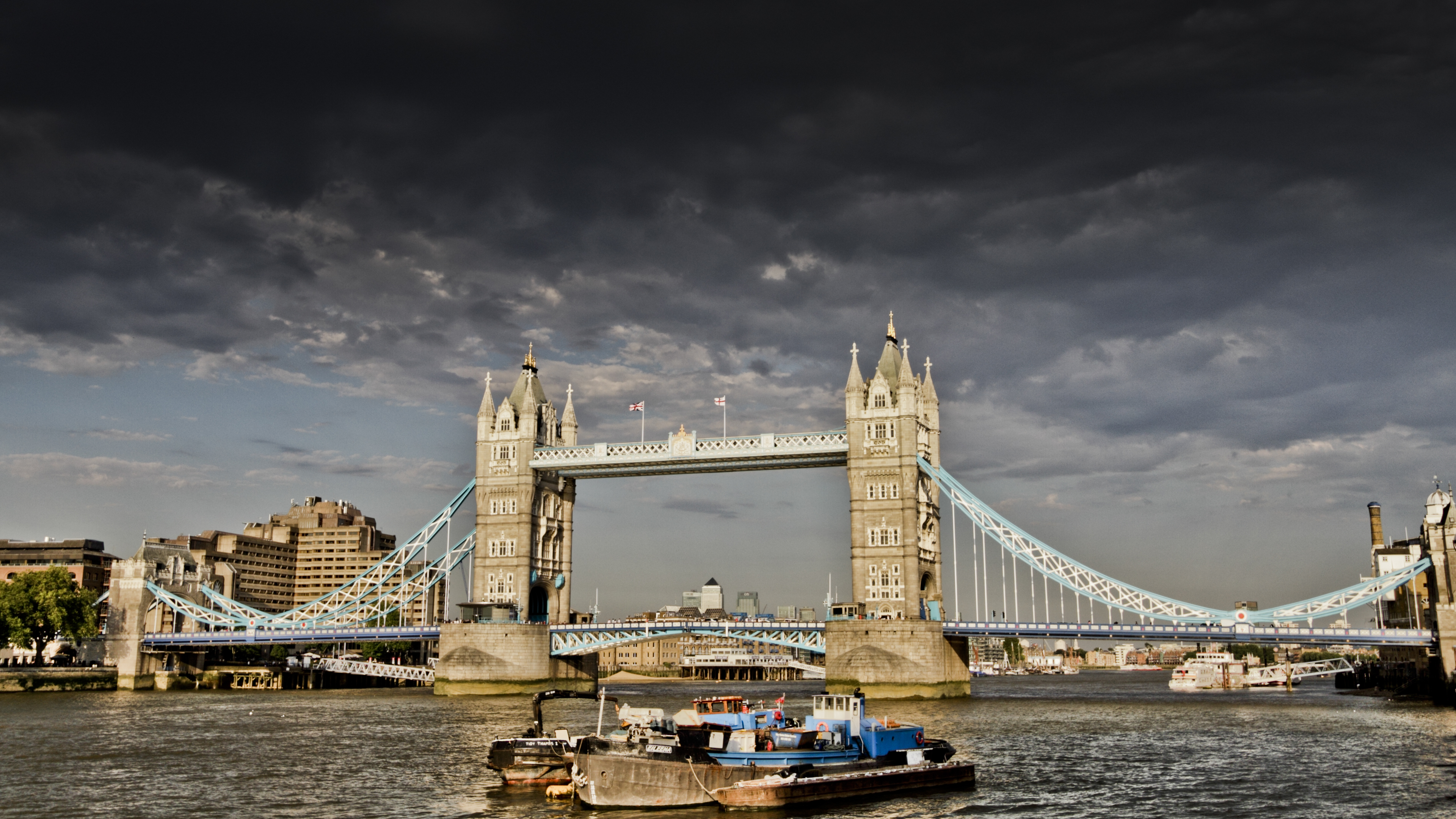 Tower Bridge 4k Wallpaper Hd - London Tower Bridge 4k - HD Wallpaper 