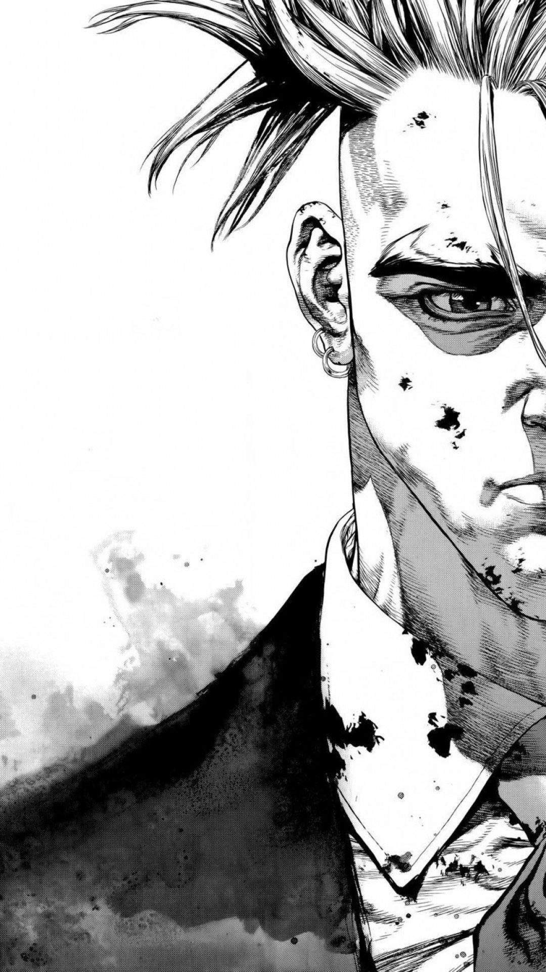 Sun Ken Rock, Manga, Ken, Black And White - Sun Ken Rock - HD Wallpaper 
