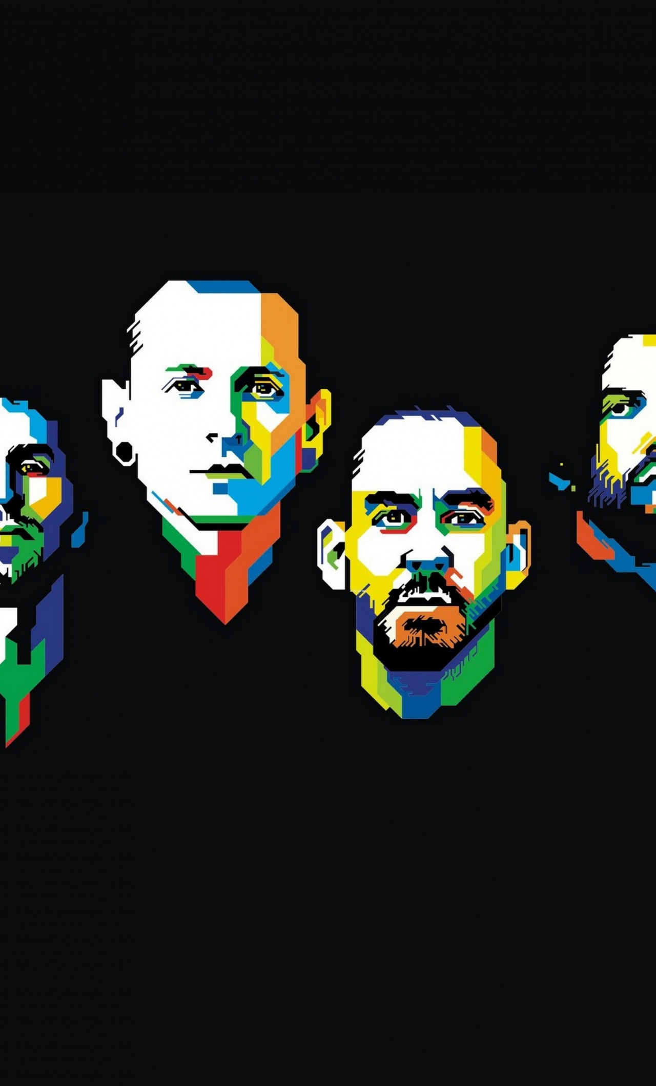Linkin Park, American, Rock Band, Minimal, Digital - Linkin Park - HD Wallpaper 