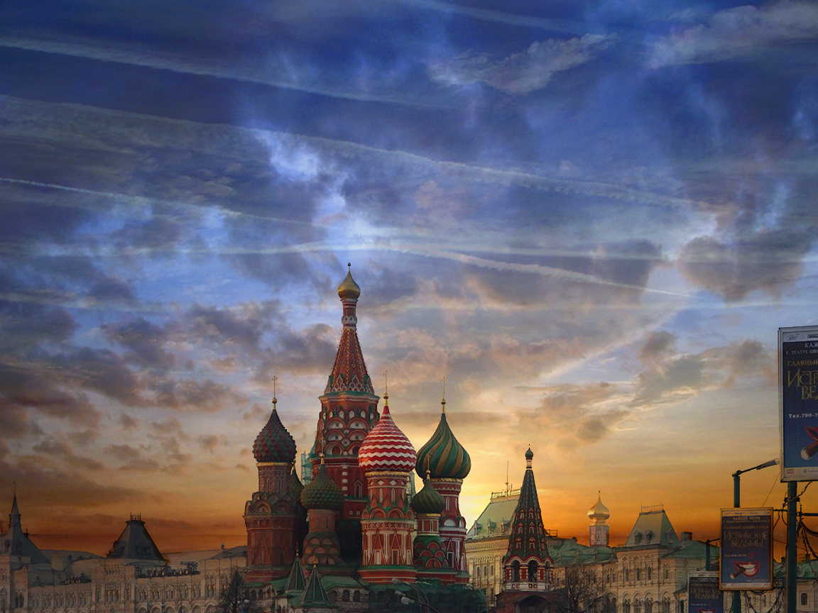 Saint Basil's Cathedral - HD Wallpaper 