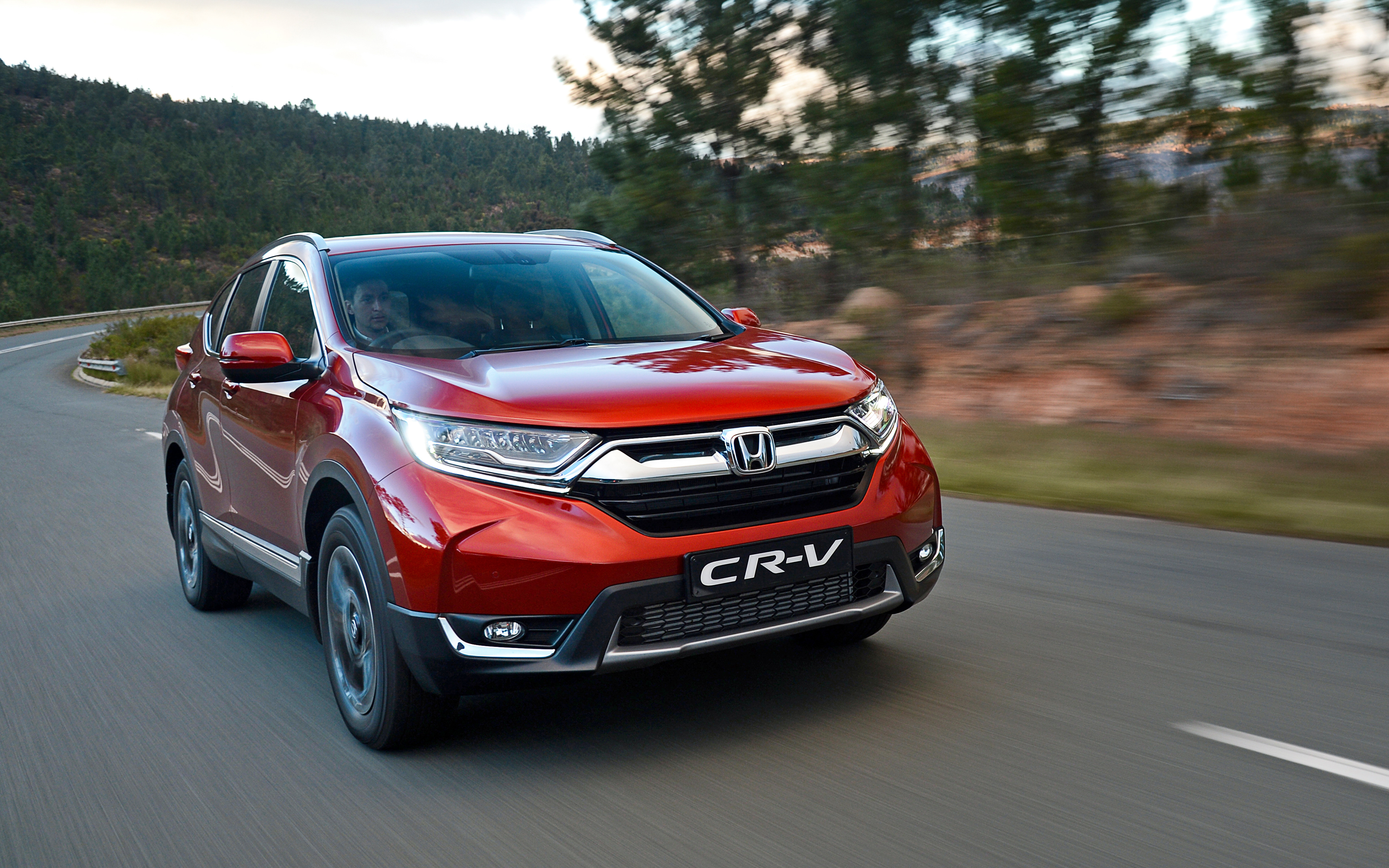 Honda Cr V, 2019, 4k, Exterior, Front View, New Red - Honda Crv Review South Africa - HD Wallpaper 