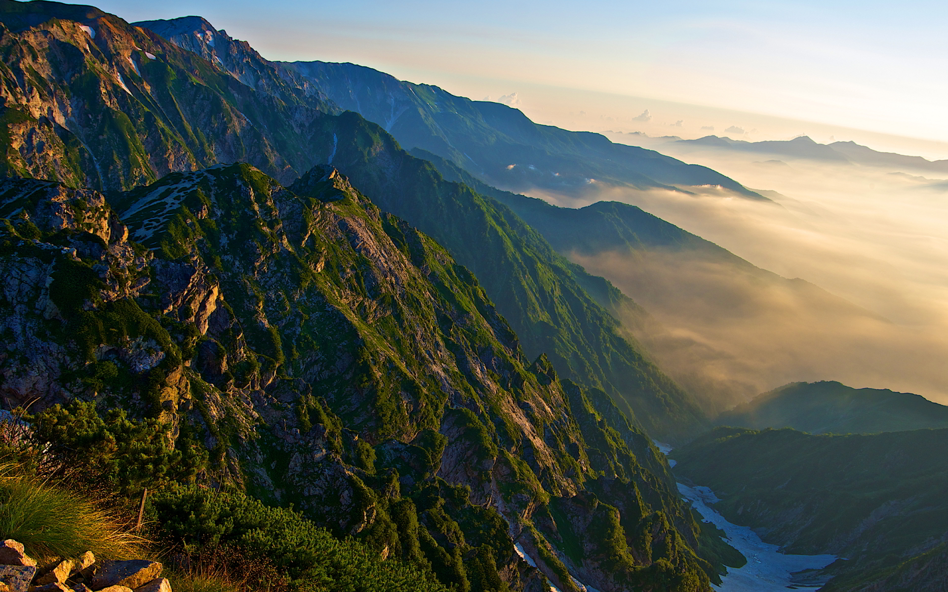 Japan North Alps - HD Wallpaper 